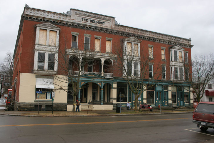 Historic Preservation Belmont Hotel Alfred, NY